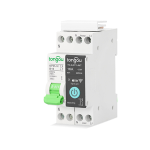 Siguranta MCB, smart, WIFI, 2P, 16 A, monitorizare consum energie, compatibila TUYA, Smart Life App