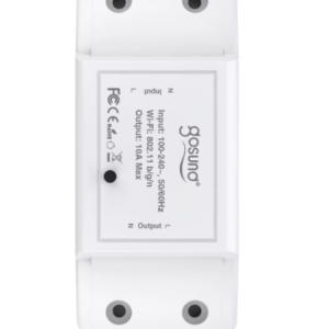 Intrerupator Smart WiFi Gosund SW3, Control vocal si aplicatie, Alb