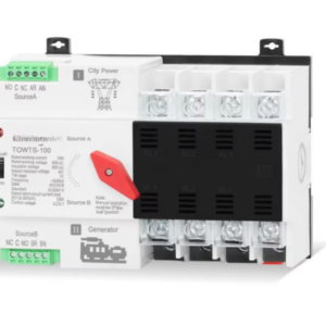 Comutator automat transfer retea panouri fotovoltaice, tip ATS, 100A, 220V, 4P