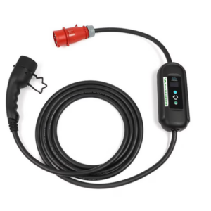 Incarcator portabil pentru masina electrica trifazat 11KW cu limitator de putere 8-16A TYPE 2 (tip 2) si cu temporizare