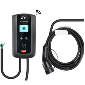 Statie de incarcare perete/stalp Smart, 380V, Tuya, masina electrica/hybrid, 11KW cu limitator de putere 6-8-10-13-16A TYPE 2, si cu temporizare, RFID card