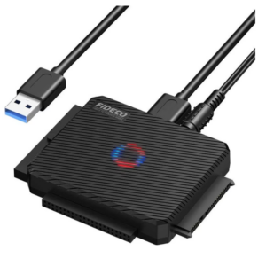 Adaptor HDD/SSD FIDECO PL03, USB 3.0, SATA/IDE, 2.5"/3.5", Negru