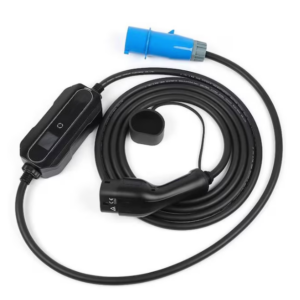 Statie de incarcare portabila pentru autovehicule electrice, 7.4Kw, 10A-32A, 230v IP65, 10M, BLUE CEE 32A
