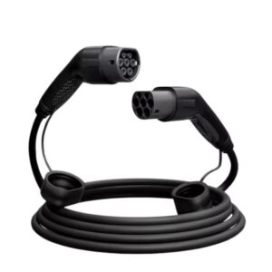 Cablu de incarcare auto Zeda Fit, 32A 22KW, pentru masini electrice Type 2 la Type 2, trifazic, 5 metri