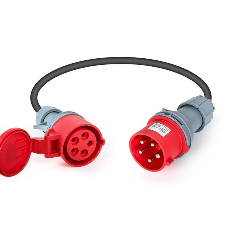 Adaptor alimentare RED CEE 32A tip tata la RED CEE 16A tip mama