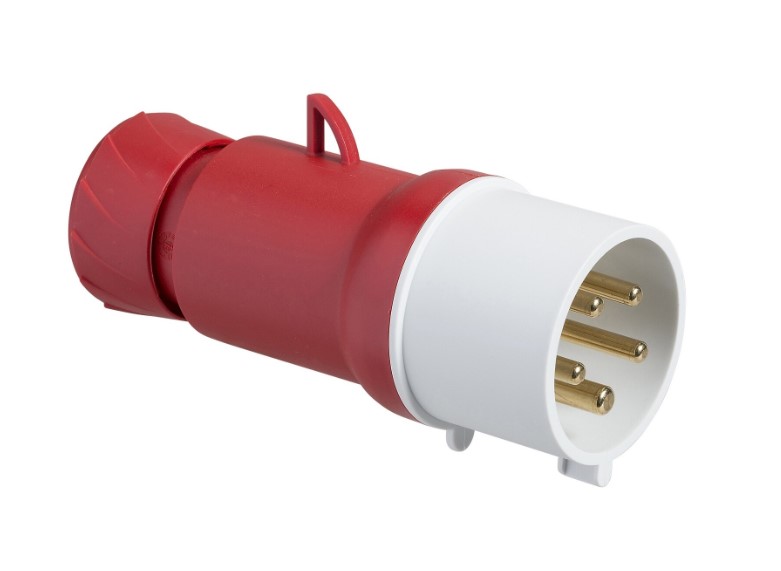 Fisa mobila 32A, 380V, IP44, 5 Poli, Schneider Electric PRATIKA PKE32M435