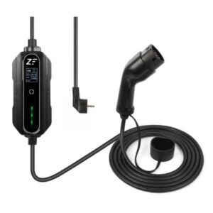 Statie portabila de incarcare masini electrice, Type 2, 3.6kW, 16A, monofazic, cu limitator de putere 6-8-10-13-16 A, cablu 5.m, IP66, multiprotectie
