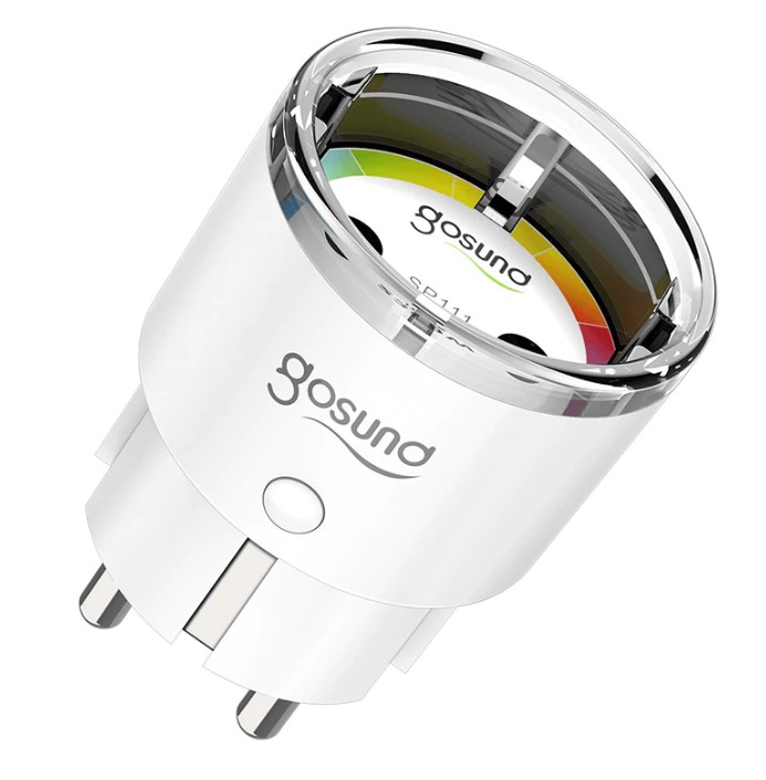 Priza inteligenta Gosund SP111, Wireless, 15A, monitorizare consum, protectie copii, compatibil Alexa si Google Assistant, Android/iOS