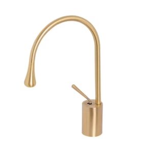 Baterie Lavoar, Alama Sanitara, Auriu mat, Dimensiune 33 cm
