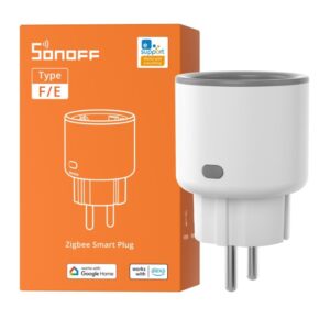 Priza inteligenta Sonoff S60ZBTPF, Zigbee, 16A, cu monitorizare consum