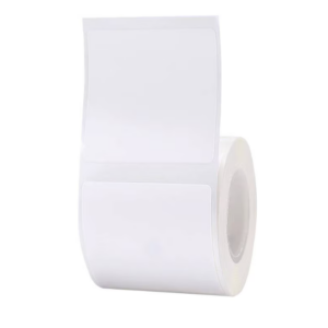 Set 180 etichete termice pentru imprimanta Niimbot, 40x40 mm, Alb