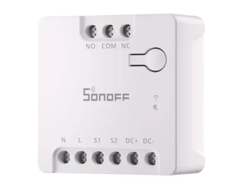 Releu Smart Wifi Sonoff MINI-D, 2A, 1 canal, contact uscat AC-DC, Matter support