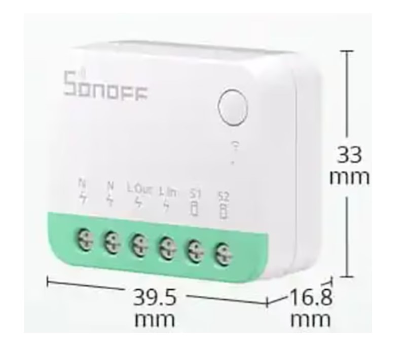Releu inteligent Sonoff MINIR4M Extreme, Wi-Fi, Matter - imagine 6