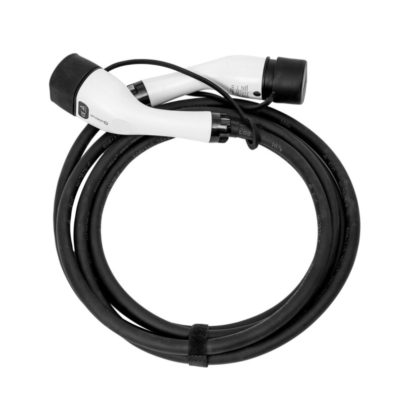 Cablu pentru incarcarea EV, Platinet 45786, Type 2, 22kW, 32A, 5 metri, IP54, ambalat cu geanta depozitare 5 m