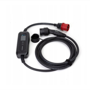 Statie de incarcare trifazica, portabila SMART pentru masini electrice , 22kW - 32A, ecran LCD, lungime 5m, IP66, Wi-Fi si Bluetooth
