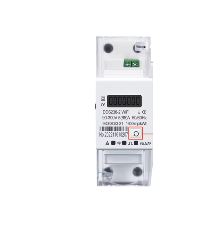 Smart metter bidirectional monofazic cu protectie la supra tensiune si curent, wifi, tuya 63A, prosumator