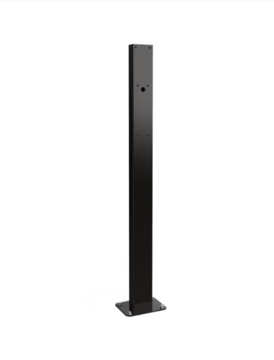 Stalp de montare ZedaFit pentru statii incarcare masini electrice, 130 cm, aluminiu vopsit, greutate 13kg