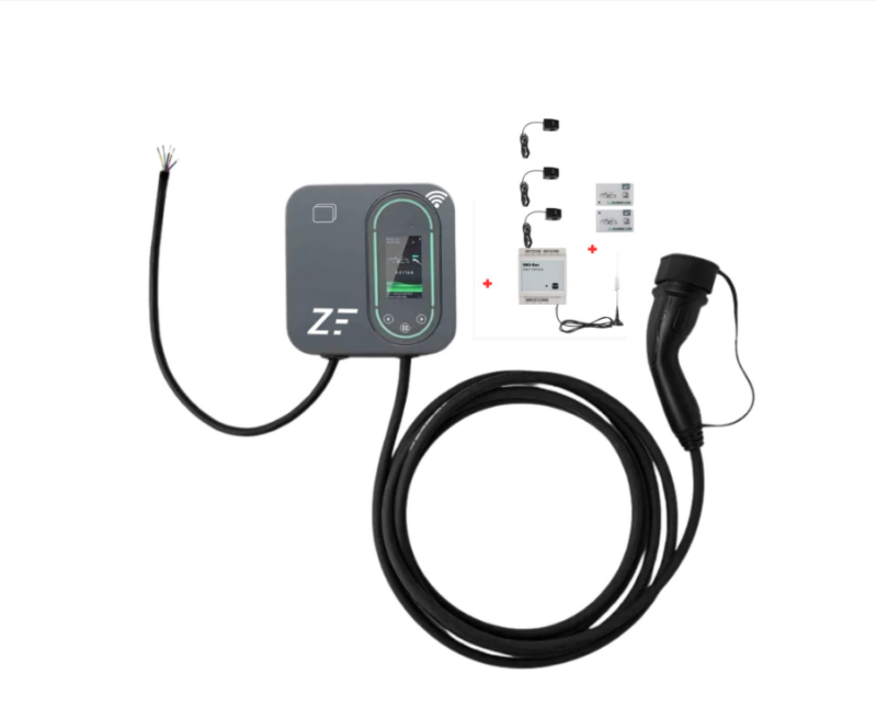 Statie de incarcare wallbox Smart, 380V, Tuya, masina electrica/hybrid, 11KW cu load balancer pv, RFID card