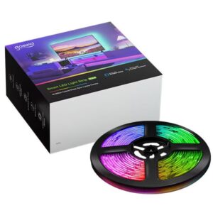 Banda LED RGB inteligenta Gosund SL3-D, Wi-Fi, 16W, sincronizare muzica, lumina colorata, 10 m, compatibil Alexa/Google Assistant